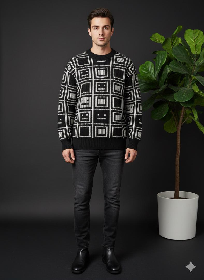 بلوز طرح دار 3303